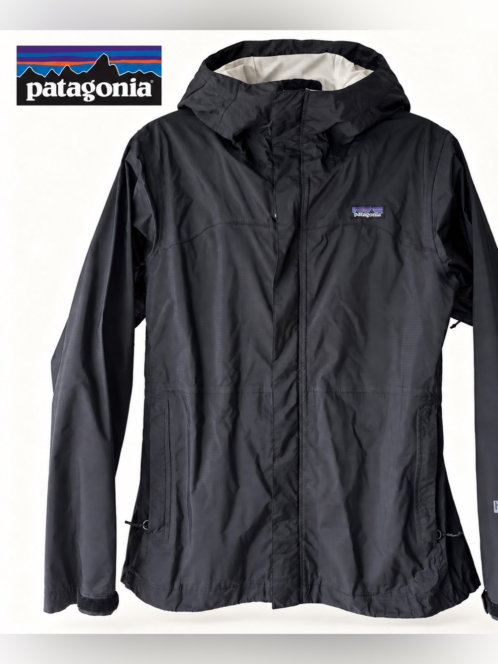 Patagonia Women’s Black H2No Rain Jacket M